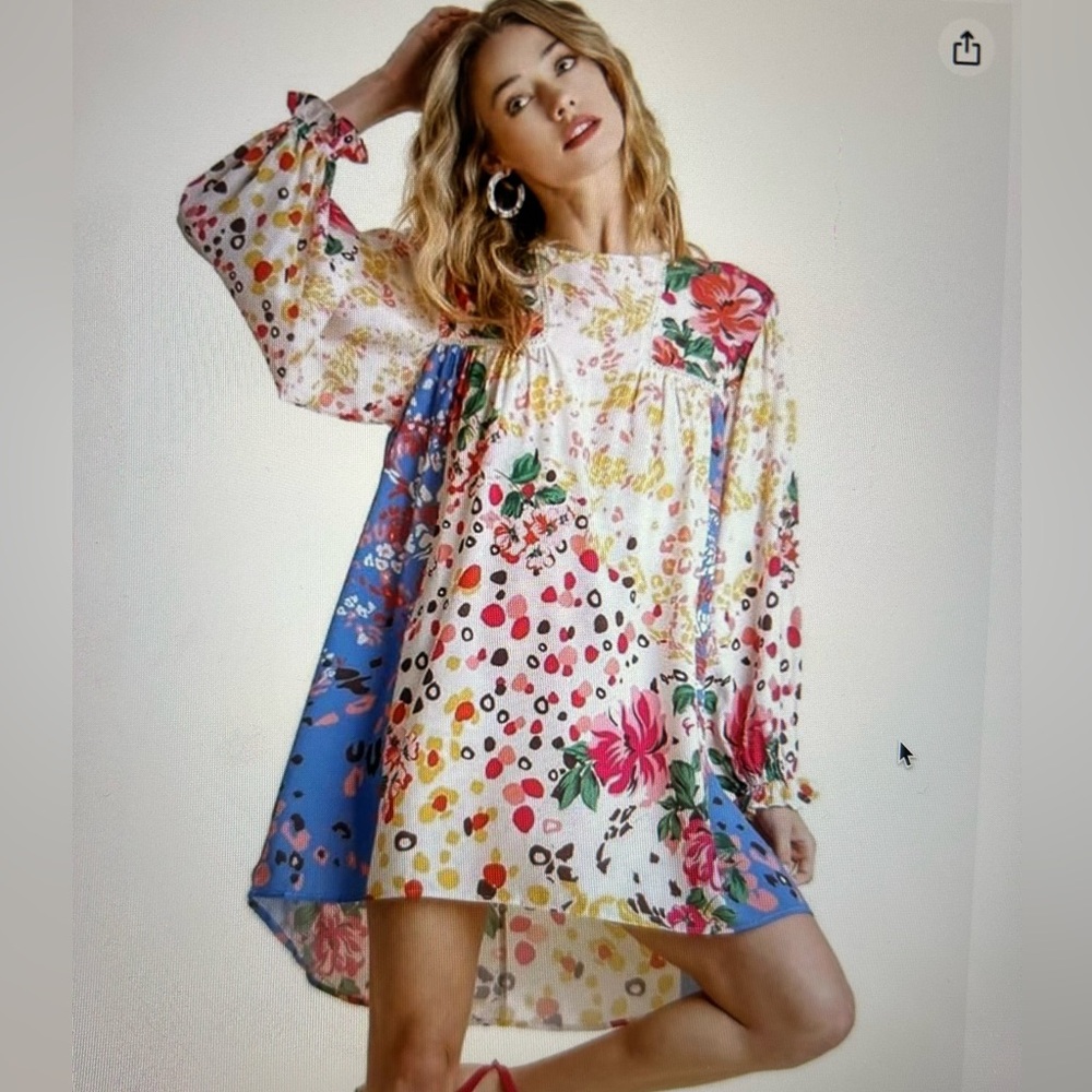 Fun, Colorful Umgee Dress